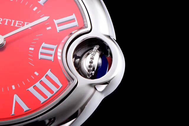 CARTIER手錶 最新款搭配鱷魚皮卡地亞藍氣球 卡地亞石英女表  hds1834